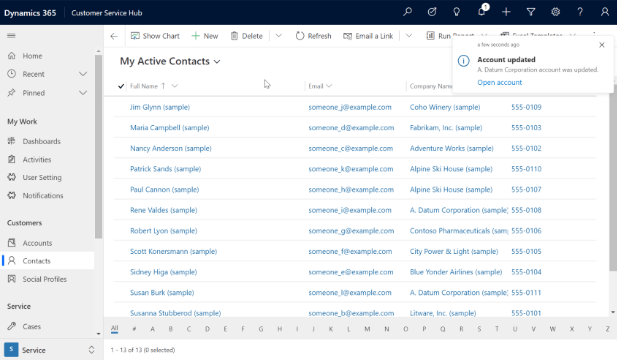 How to set up in-app notifications for Microsoft Dynamics 365 ...