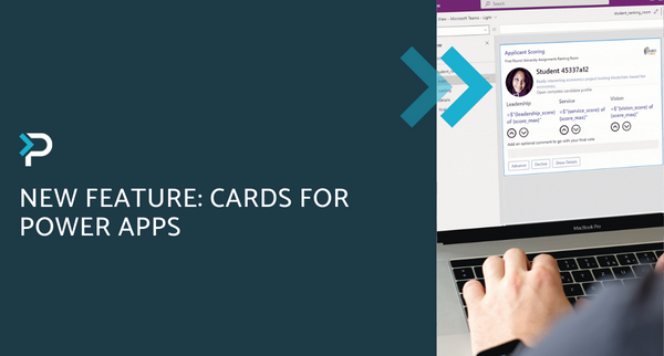 New feature: cards for power apps