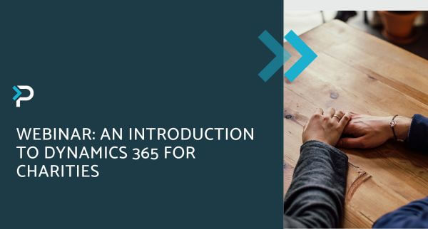 Webinar An Introduction to Dynamics 365 for Charities blog header