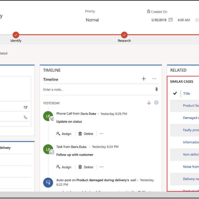 Dynamics 365 Case Management